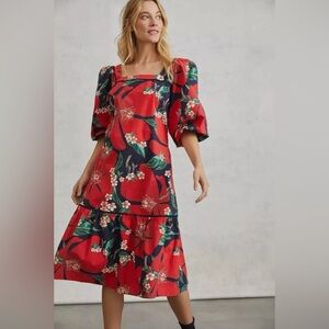 Farm Rio Jamila Midi Dress